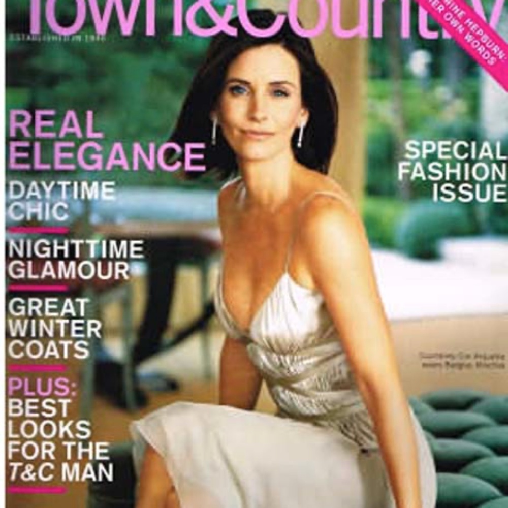 TOWN AND COUNTRY MAGAZINE, SEPTEMBER 2003, EXCELLENT CONDITION, ORIGINAL OWNER,